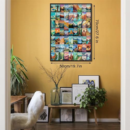 National Parks 1000 Piece Landscape Puzzle for Adults