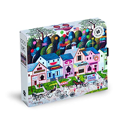 Charles Wysocki Confection Street 1000-Piece Puzzle Game
