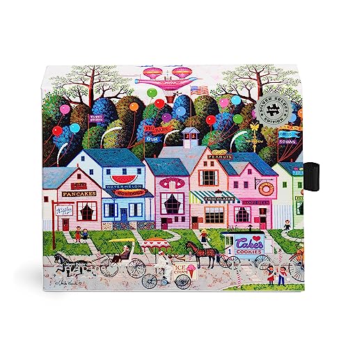 Charles Wysocki Confection Street 1000-Piece Puzzle Game