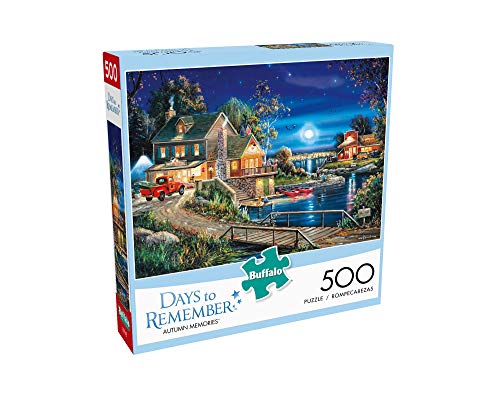 Buffalo Games Autumn Memories 500 Piece Jigsaw Puzzle