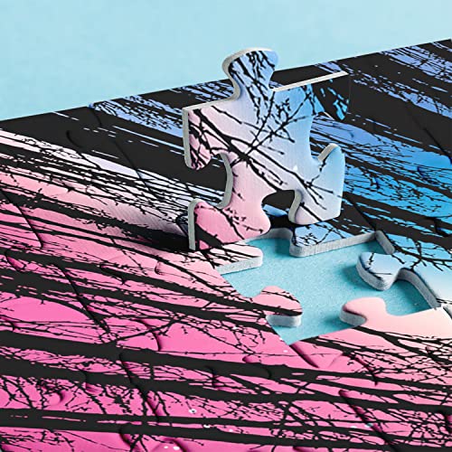 Challenging 1000 Piece Gradient Jigsaw Puzzle for Adults