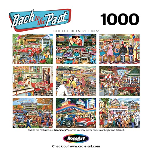 RoseArt Backyard BBQ 1000 Piece Jigsaw Puzzle Adults