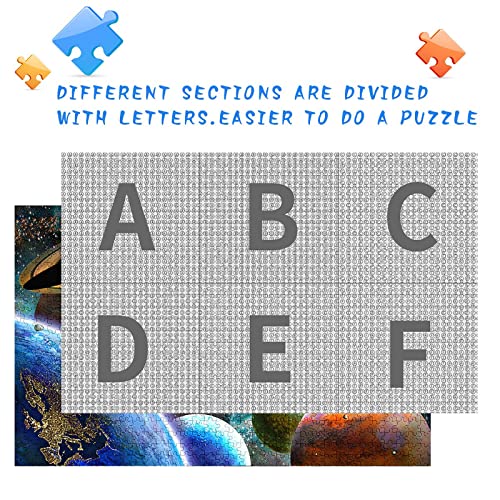 1000 Piece Space Traveler Jigsaw Puzzle for Adults