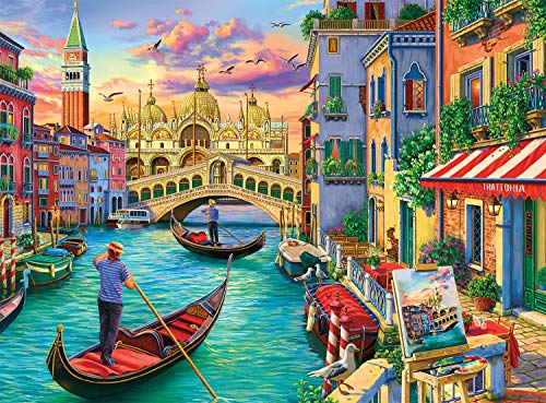Buffalo Games Sights of Venice Jigsaw Puzzle Adult Game