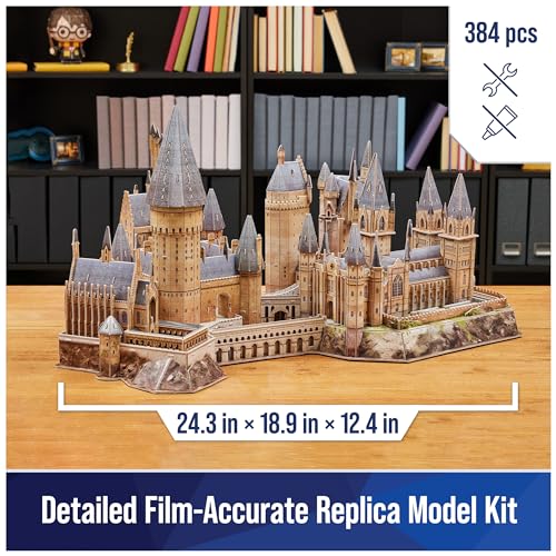 Harry Potter Deluxe Hogwarts Castle 3D Puzzle Kit
