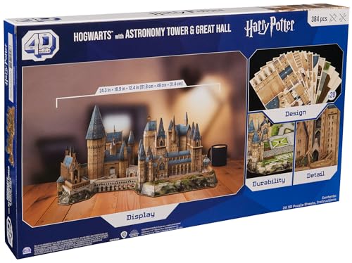 Harry Potter Deluxe Hogwarts Castle 3D Puzzle Kit