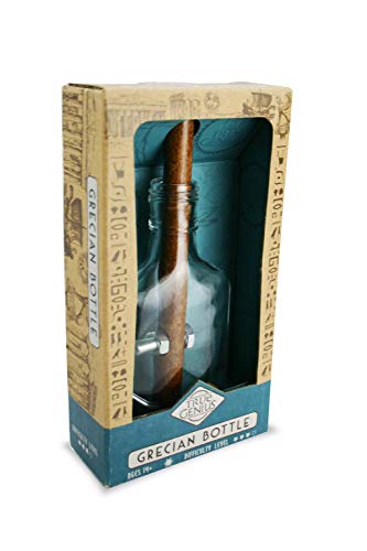 Grecian Glass Bottle Brainteaser Puzzle for Adults