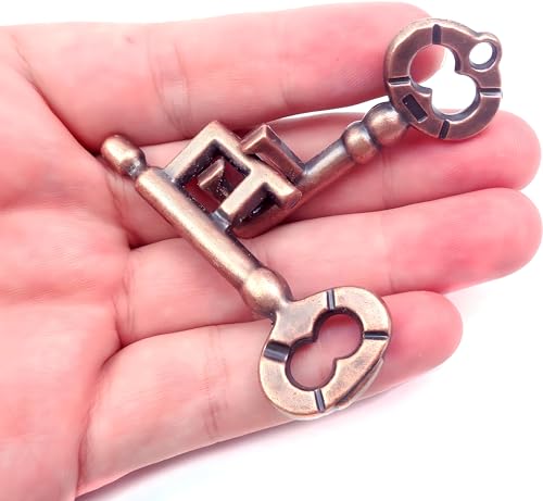 MAGIKON Classic Puzzle Brain Teaser Magic Toy (Keys)