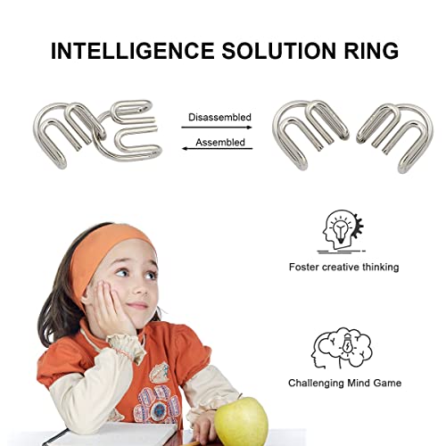 16 Pack Lezhi IQ Brain Teaser Puzzle Games