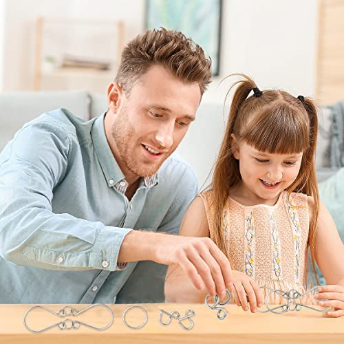 16 Pack Lezhi IQ Brain Teaser Puzzle Games