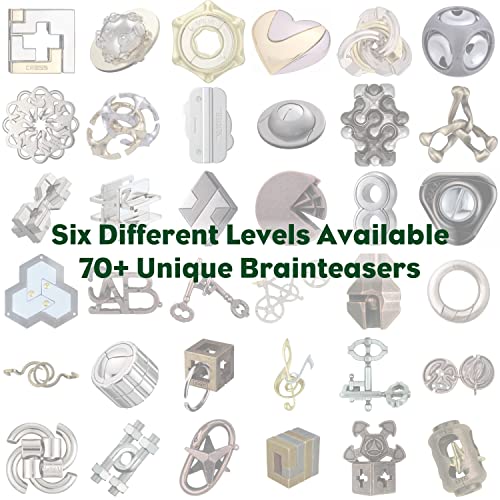 Planet Hanayama Metal Brain Teaser Puzzle | Level 4