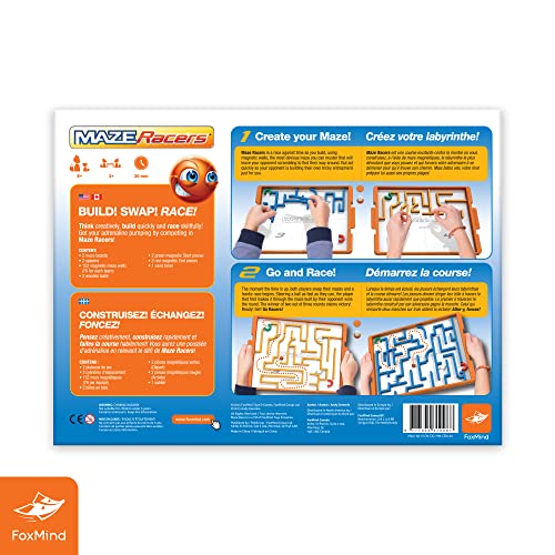 FoxMind Games: Maze Racers Board Game for Ages 8+