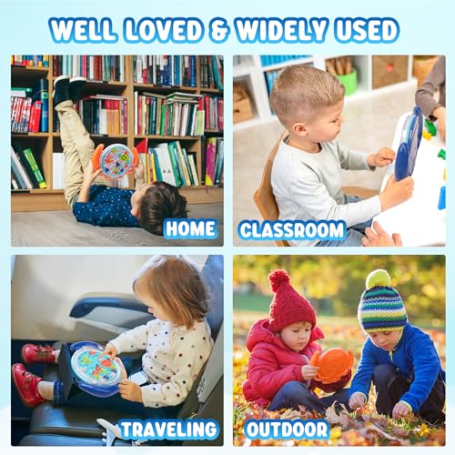 SEVENKA 2 Pack Maze Puzzle Games for Kids