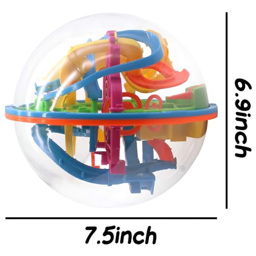 Large 3D Puzzle Ball with 138 Obstacles Maze