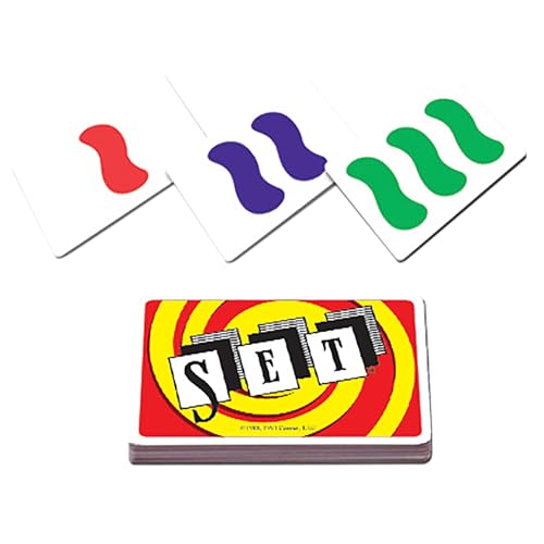 SET - Family Card Game of Visual Perception, Ages 8+