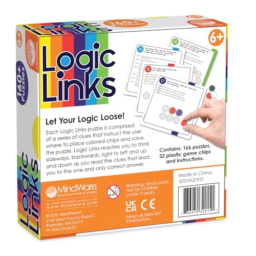 Logic Links Puzzle Box for Critical Thinking Skills