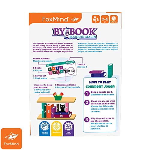 FoxMind Games: Stacking Puzzle with 40 Brainteasers