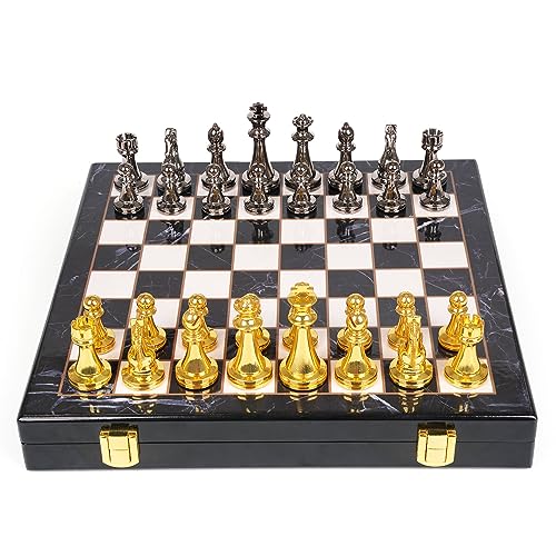 Marbling Chess Set for Adults and Kids - TravelFriendly