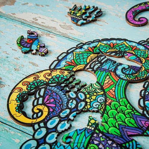 XL Octopus Jigsaw Puzzle - 325+ Pieces