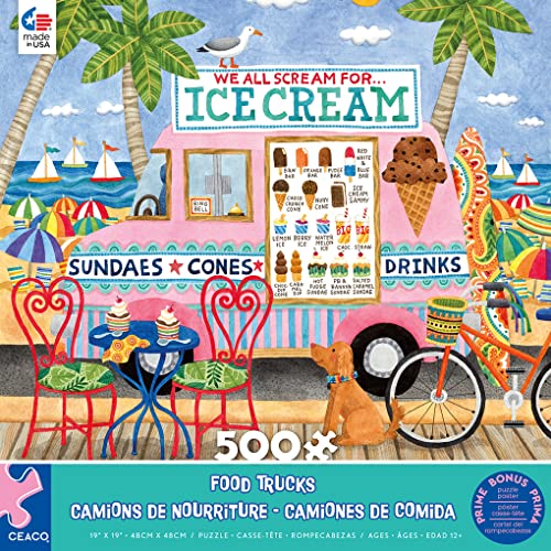 Ceaco Food Trucks Ice Cream Truck II 500-Piece