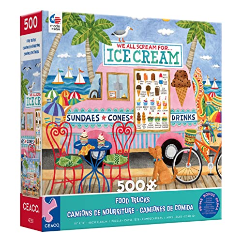 Ceaco Food Trucks Ice Cream Truck II 500-Piece