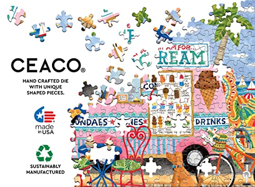 Ceaco Food Trucks Ice Cream Truck II 500-Piece