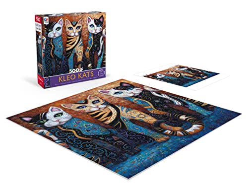 Ceaco Kleo Kats Trio - 500pc Puzzle Game
