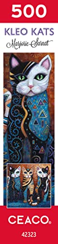 Ceaco Kleo Kats Trio - 500pc Puzzle Game