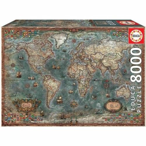 Educa Borrás 8000-Piece Jigsaw Puzzle