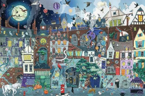 Fantasy Street 5000 Piece Jigsaw Puzzle - Handcrafted Germany