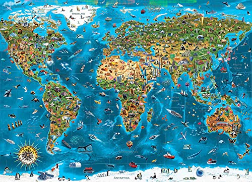 12000 Piece Jigsaw Puzzle: Wonders of The World