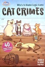 ThinkFun Cat Crimes: Fun Logic Game for All Ages