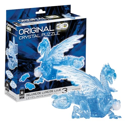 Dragon Deluxe 3D Crystal Puzzle for Ages 12+
