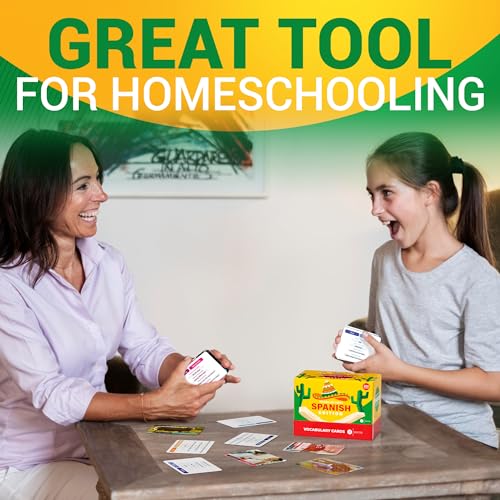 Spanish Vocabulary Flash Cards - Beginner Learning Game