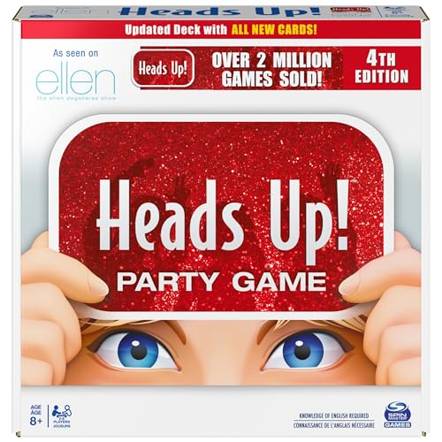 Head’s Up Party Game - Word Guessing Board Game
