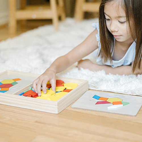 Melissa & Doug Pattern Blocks and Boards - STEAM Animals