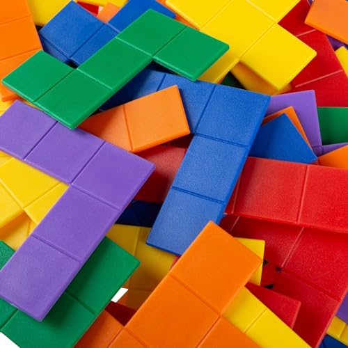 Rainbow Pentominoes: 72-Piece Set for Fun and Education