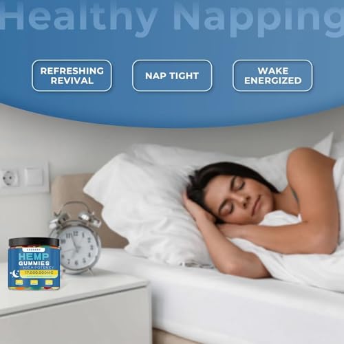 Extra Strength Hemp Gummies for Peaceful Relaxation, USA-made