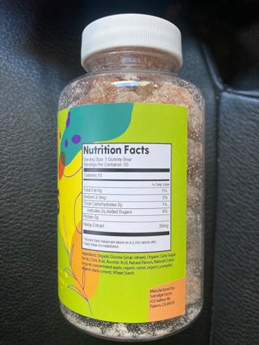 Organic Peak 8 Gummies, High-Potency CBD Oil Formula