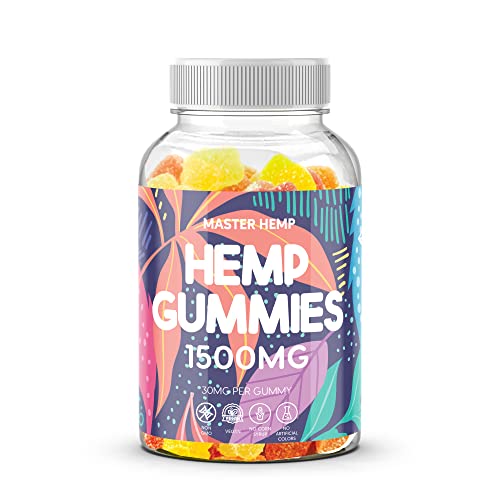 Blue Vibe Hemp Gummies - 50 Gummies