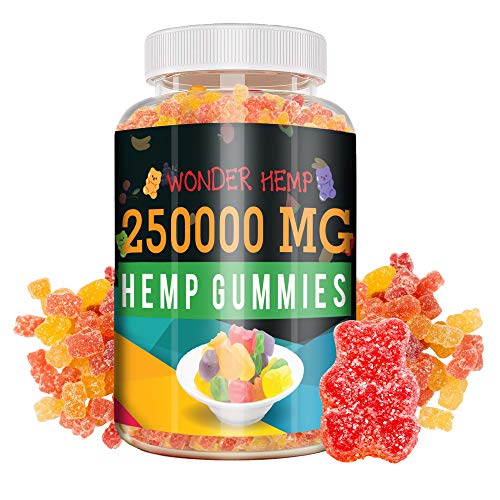 Organic Extra Strength Hemp Gummies with Premium Hemp Oil
