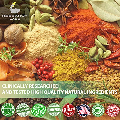 Research Labs Premium Hemp Gummies - 120 Count