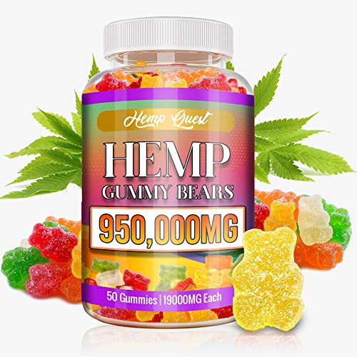 Organic Hemp Gummies with High Potency Hemp Oil