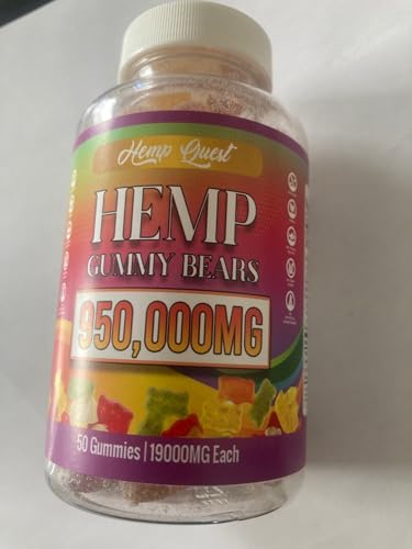Organic Hemp Gummies with High Potency Hemp Oil