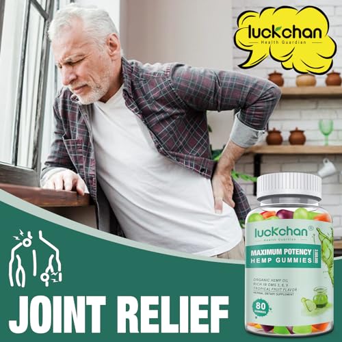 Organic Hemp Gummies 3 Pack - High Potency