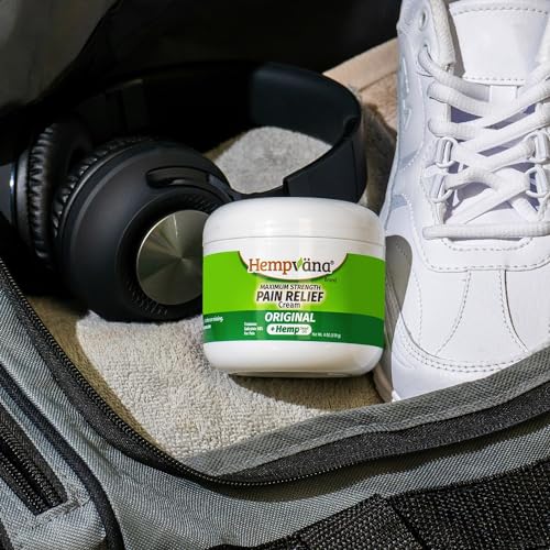 Max Strength Hempvana Relief Cream - Odor-Free, Non-Greasy
