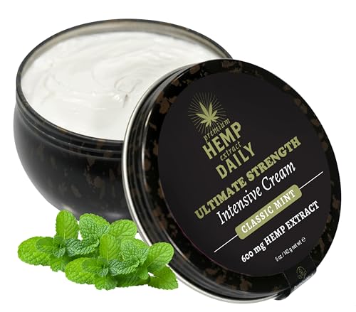 Ultimate Strength Hemp Extract Cream - Classic Mint Flavor
