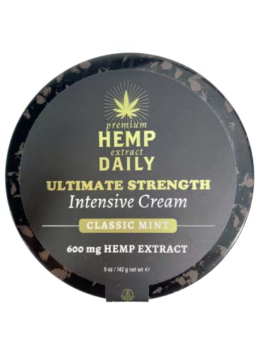 Ultimate Strength Hemp Extract Cream - Classic Mint Flavor