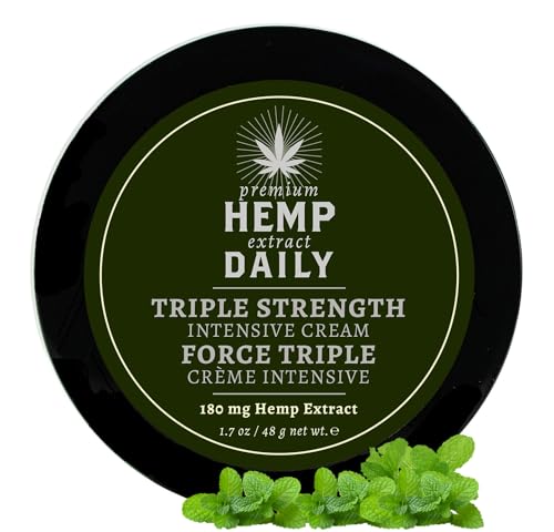 Hemp Triple Strength Intensive Cream | Mint | Vegan