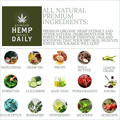 Hemp Triple Strength Intensive Cream | Mint | Vegan